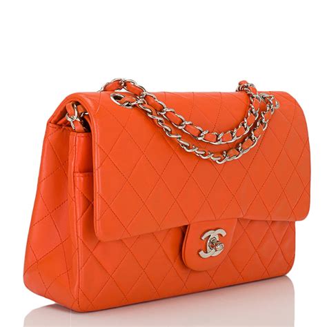 chanel orange bag